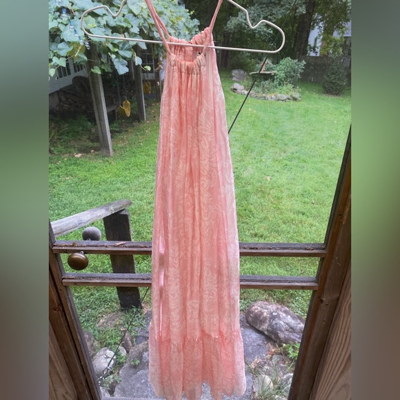 Silk Blend Maxi Dress - Picture 1 of 7